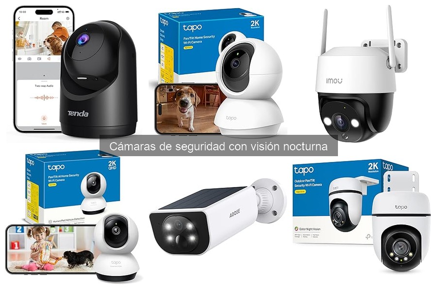Características clave para elegir cámaras de seguridad nocturna