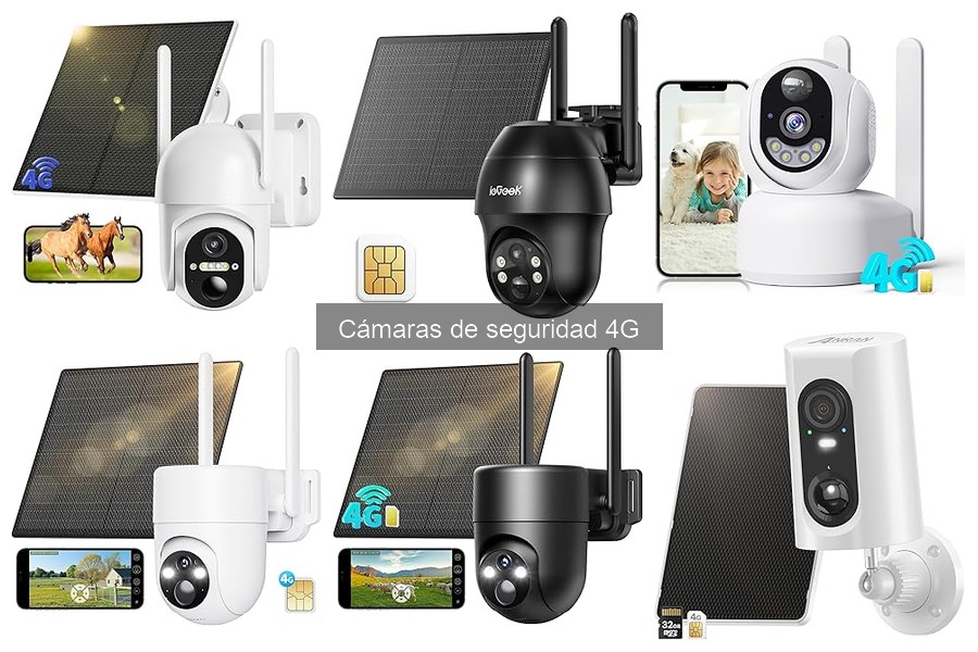 Características clave para elegir una cámara de seguridad 4G