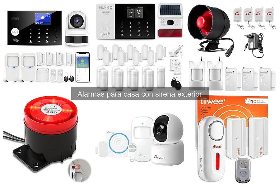 Claves esenciales de las alarmas con sirena exterior