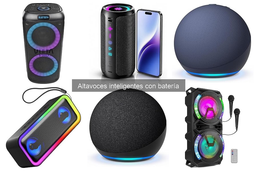 Cómo conectar altavoces inteligentes con batería fácilmente