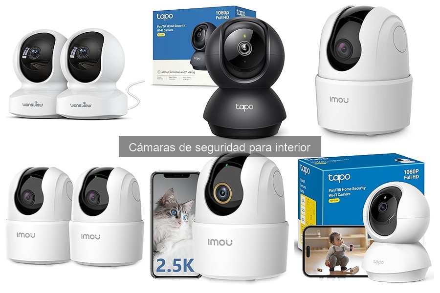 Cómo configurar aplicaciones para cámaras de seguridad interior