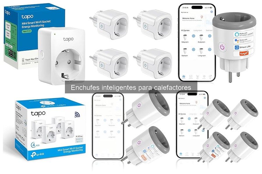 Cómo configurar enchufes inteligentes para calefactores