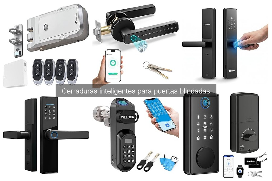 Cómo cuidar tu cerradura inteligente para puertas blindadas