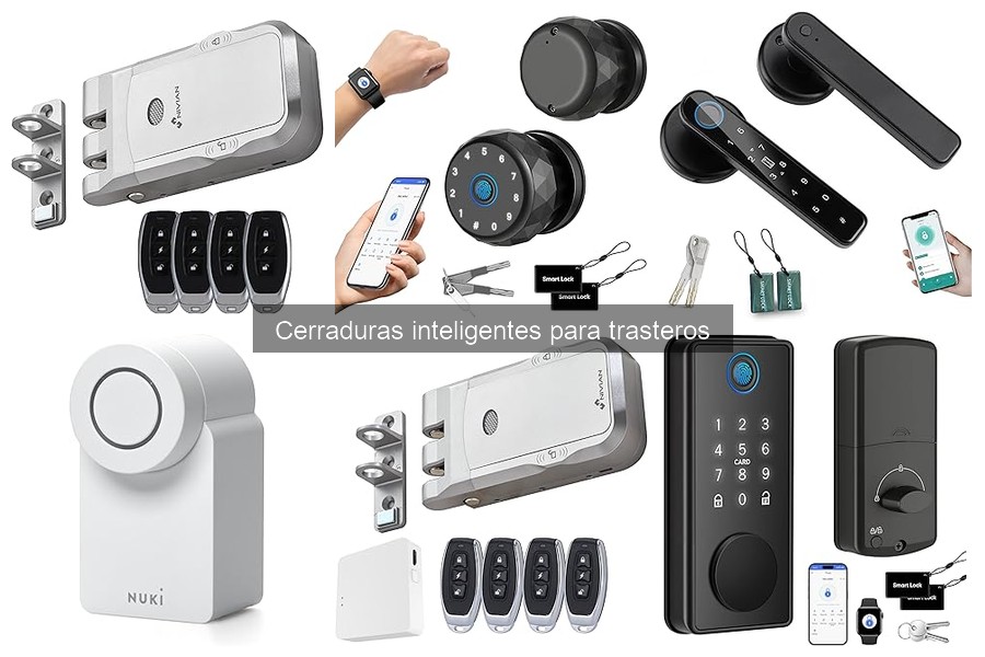 Cómo elegir la cerradura inteligente ideal para tu trastero