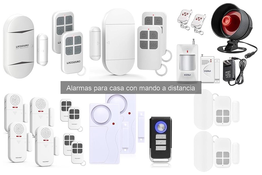 Cómo elegir la mejor alarma para casa con mando a distancia