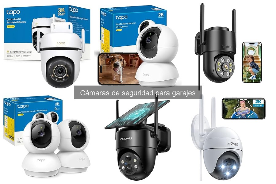 Cómo elegir la mejor cámara de seguridad para tu garaje