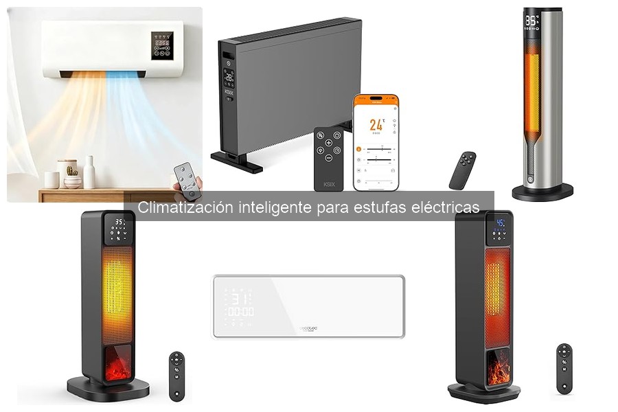Cómo funciona el control remoto en estufas eléctricas inteligentes