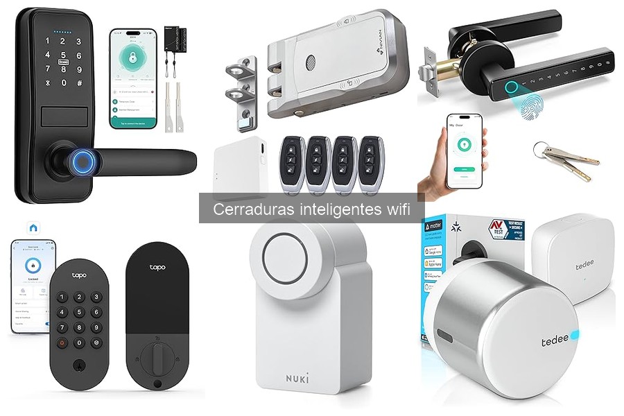 Cómo funcionan las cerraduras inteligentes WiFi en tu hogar