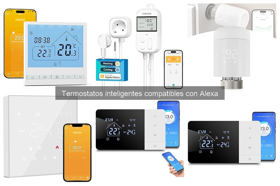 Cómo funcionan los termostatos inteligentes compatibles con Alexa