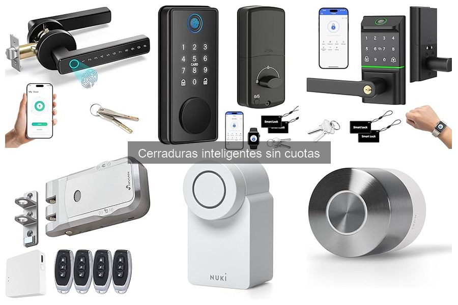 Cómo instalar cerraduras inteligentes sin cuotas fácilmente