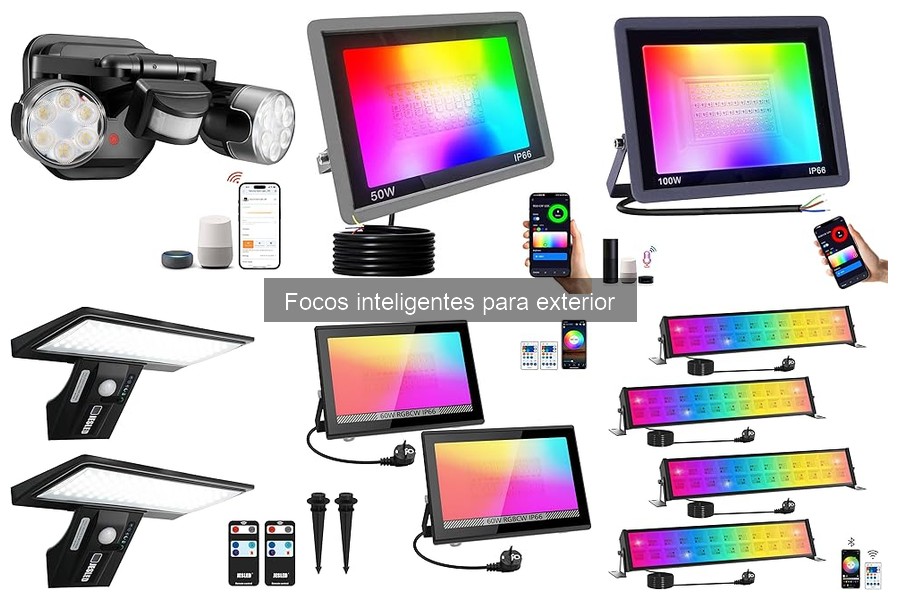 Cómo instalar focos inteligentes en el exterior fácilmente