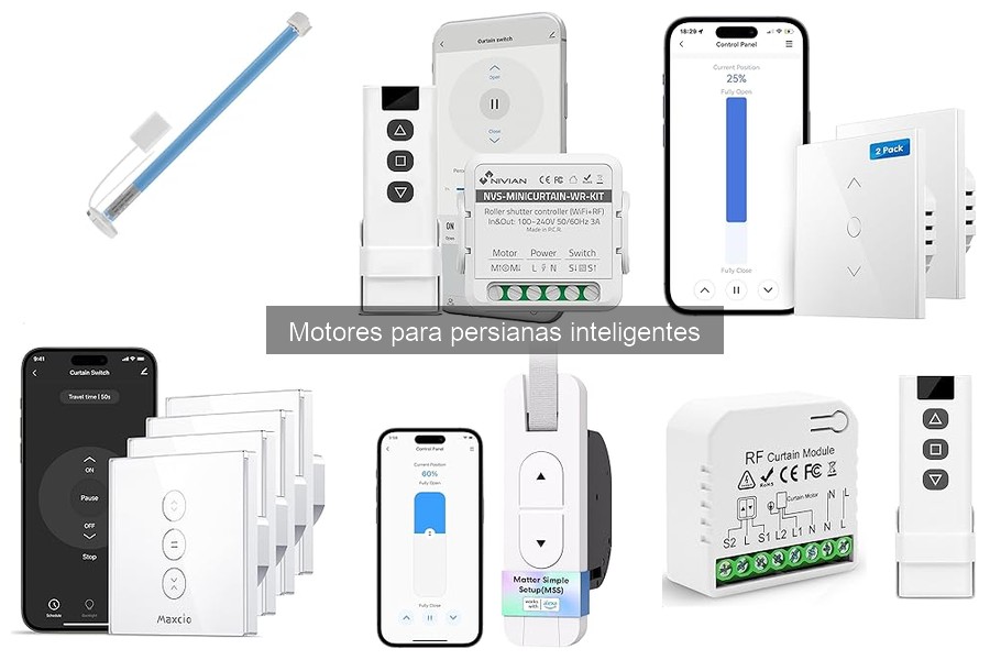 Cómo instalar motores para persianas inteligentes fácilmente