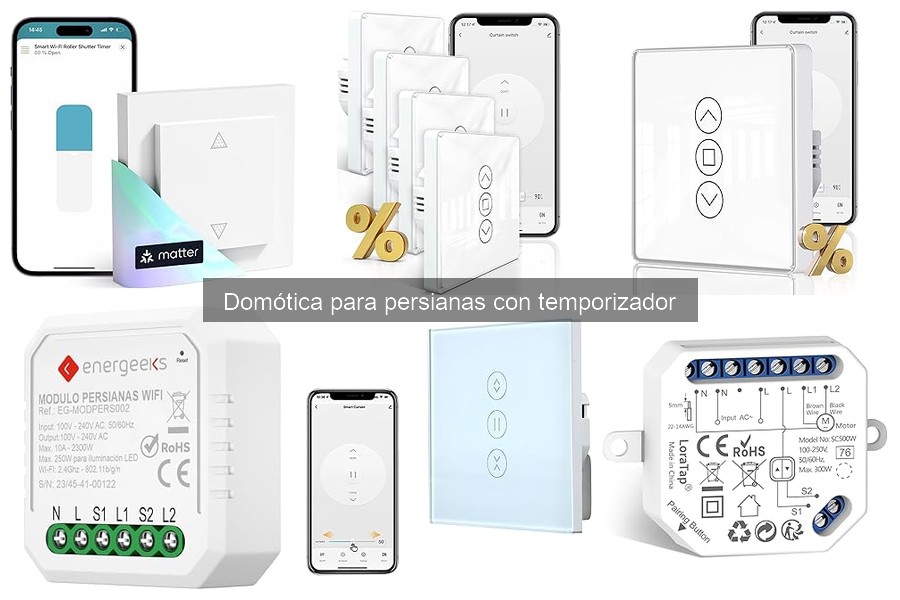 Cómo instalar persianas con temporizador en tu hogar inteligente