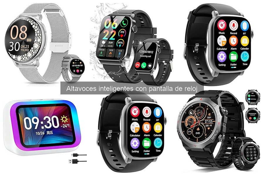 Cómo instalar un altavoz inteligente con pantalla de reloj