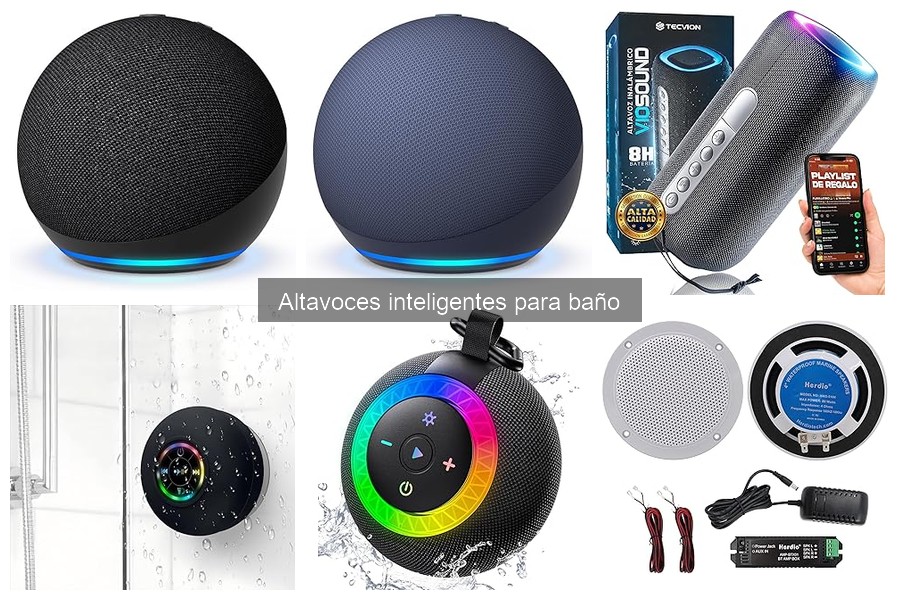 Cómo instalar un altavoz inteligente en el baño