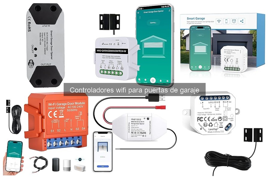 Cómo Instalar un Controlador WiFi en Puertas de Garaje