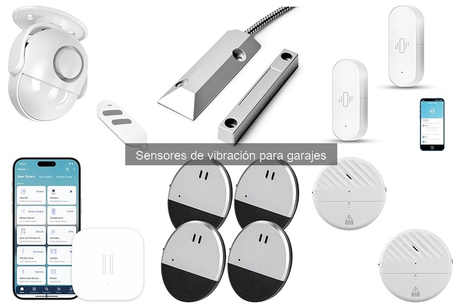 Cómo instalar un sensor de vibración en el garaje