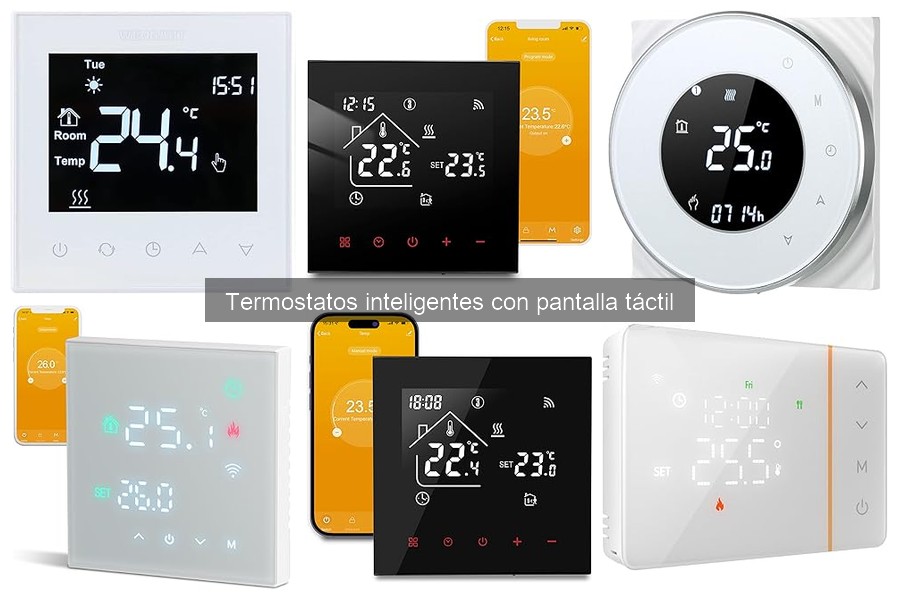 Cómo instalar un termostato inteligente con pantalla táctil