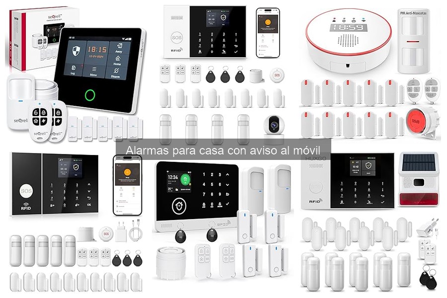 Cómo instalar una alarma para casa con aviso al móvil