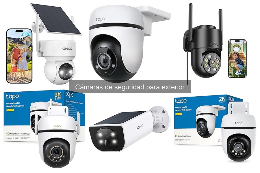Cómo integrar cámaras de seguridad exterior en domótica