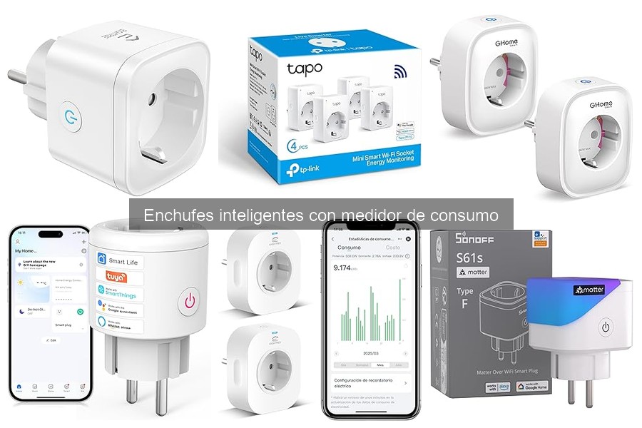 Cómo integrar enchufes inteligentes con medidor de consumo