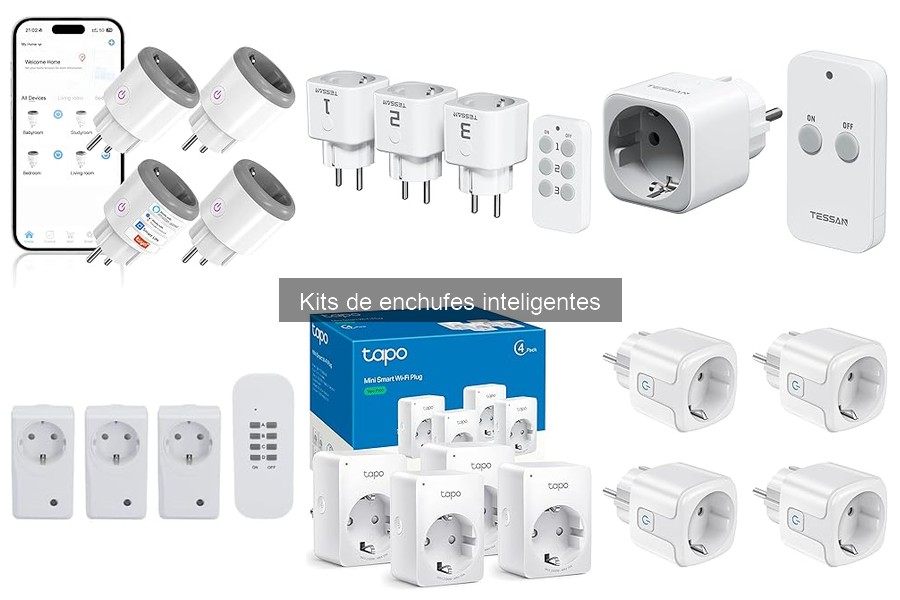 Cómo integrar kits de enchufes inteligentes en domótica