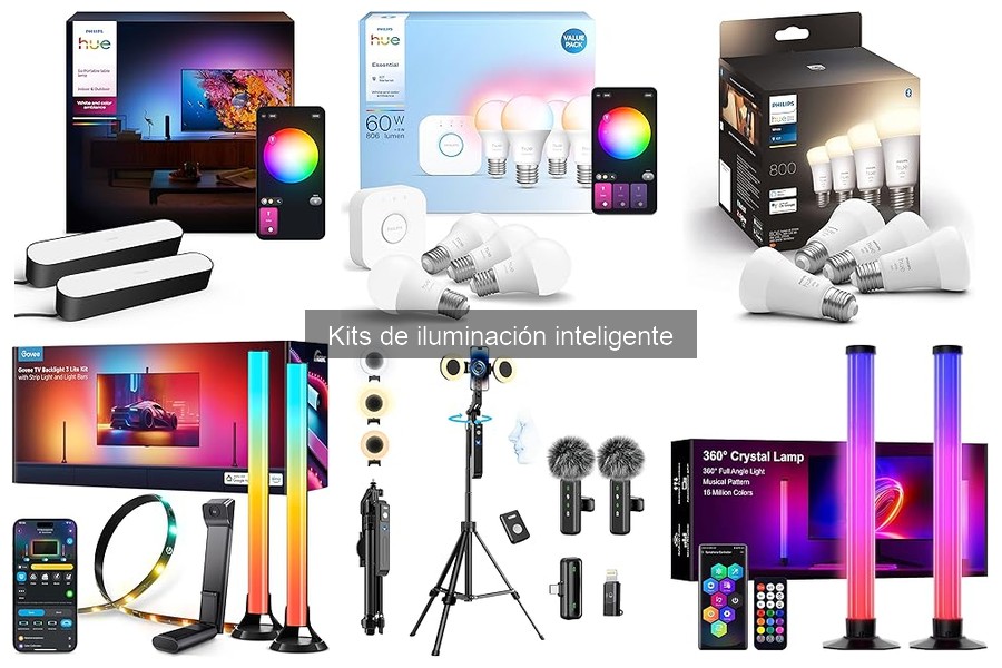Cómo integrar kits de iluminación inteligente en tu hogar