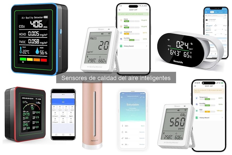 Cómo interpretar las lecturas de un sensor de calidad del aire