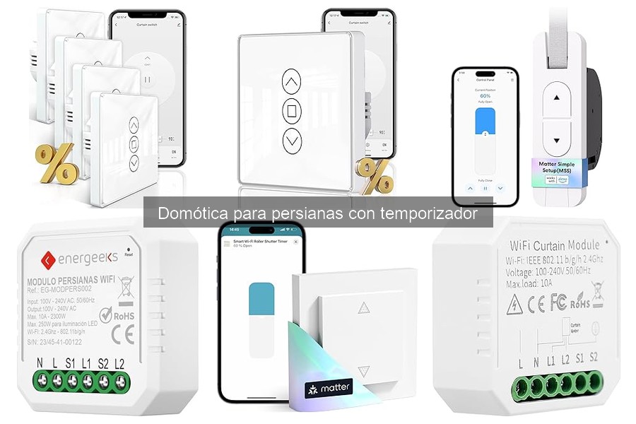 Cómo Programar el Temporizador de Tus Persianas Inteligentes