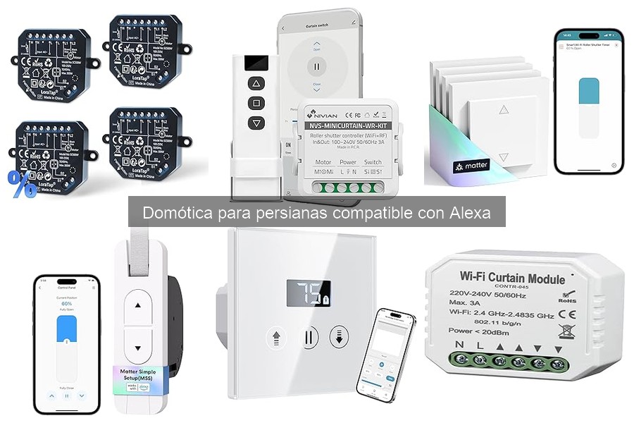 Cómo programar persianas compatibles con Alexa fácilmente