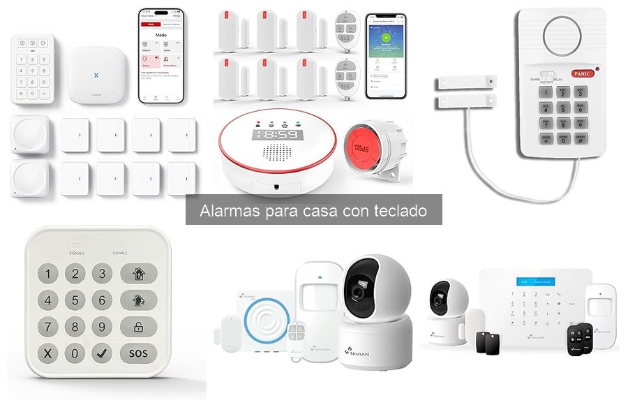 Comparativa: Alarmas con teclado vs sin teclado para casa