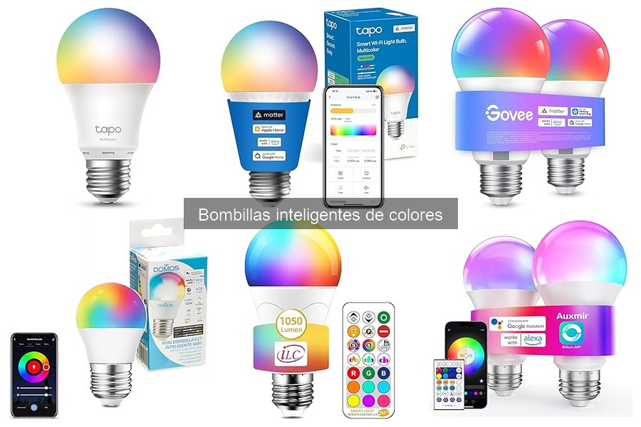 Comparativa: Bombillas Inteligentes de Colores vs Tradicionales