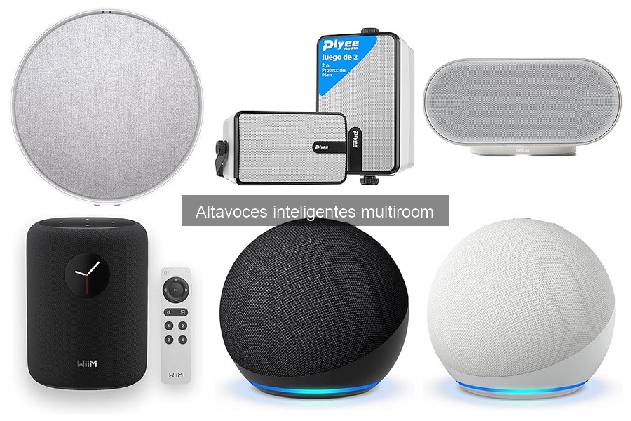 Comparativa de Altavoces Inteligentes Multiroom Más Populares