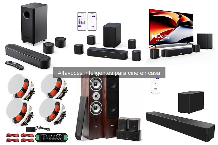 Comparativa de altavoces inteligentes para cine en casa