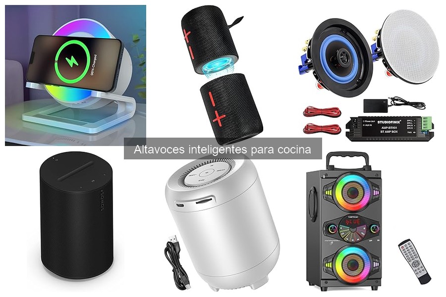 Comparativa de altavoces inteligentes para cocina 2023