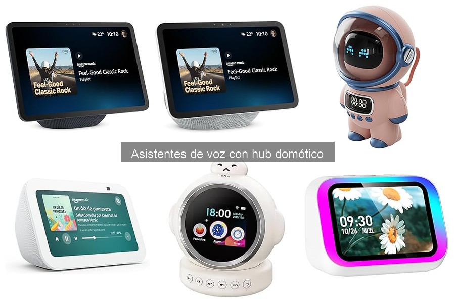 Comparativa de Asistentes de Voz con Hub Domótico