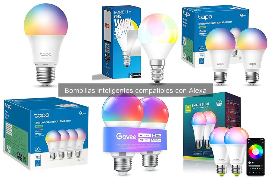 Comparativa de Bombillas Inteligentes Compatibles con Alexa