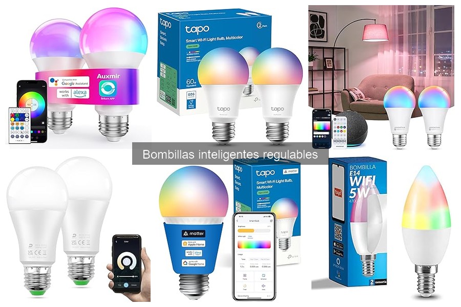 Comparativa de bombillas inteligentes regulables para tu hogar