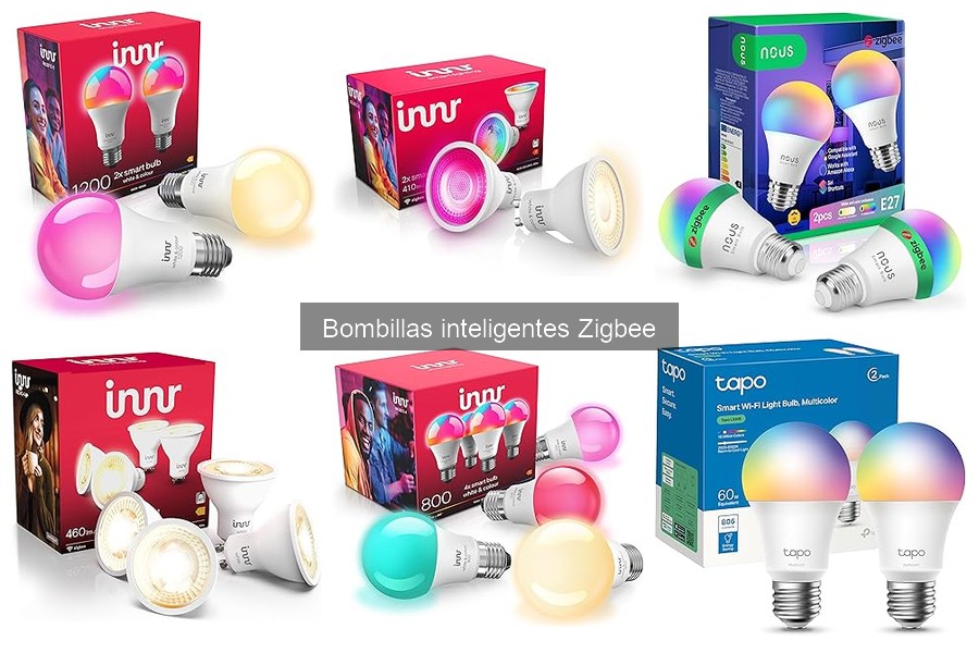 Comparativa de bombillas inteligentes Zigbee: Govee vs innr