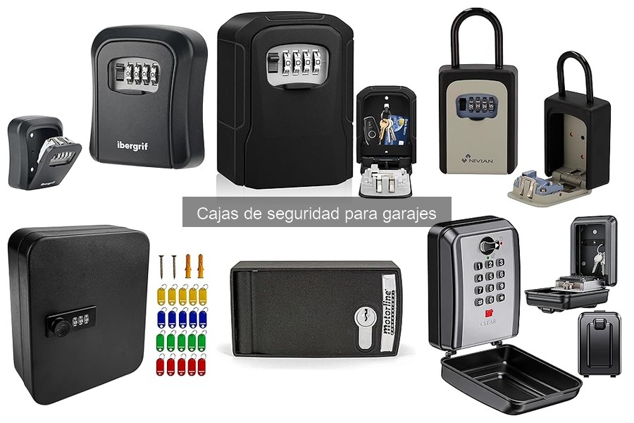Comparativa de cajas de seguridad para garajes: marcas y modelos
