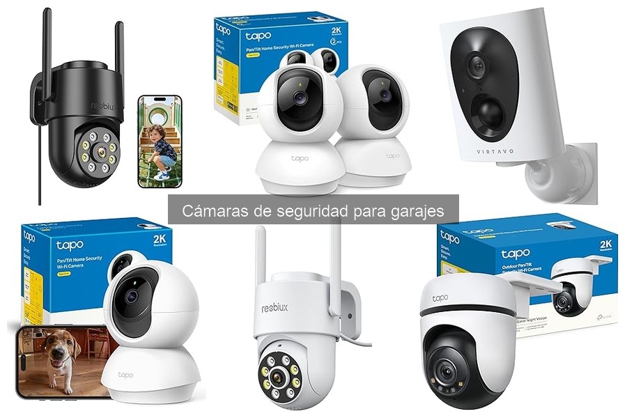 Comparativa de cámaras de seguridad para garajes: inalámbricas vs. por cable