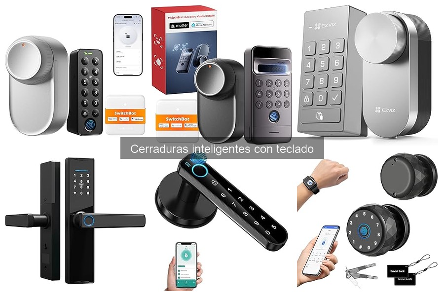 Comparativa de cerraduras inteligentes con teclado 2023