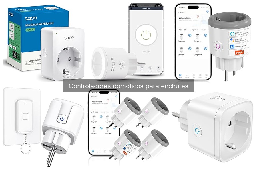 Comparativa de Controladores Domóticos para Enchufes