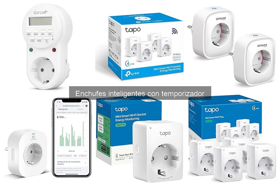 Comparativa de enchufes inteligentes con temporizador