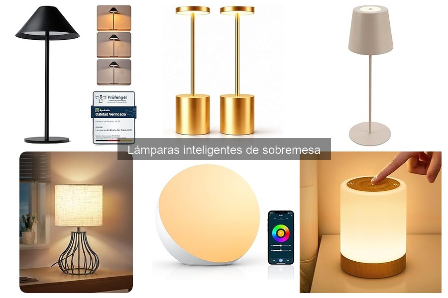 Comparativa de Lámparas Inteligentes de Sobremesa