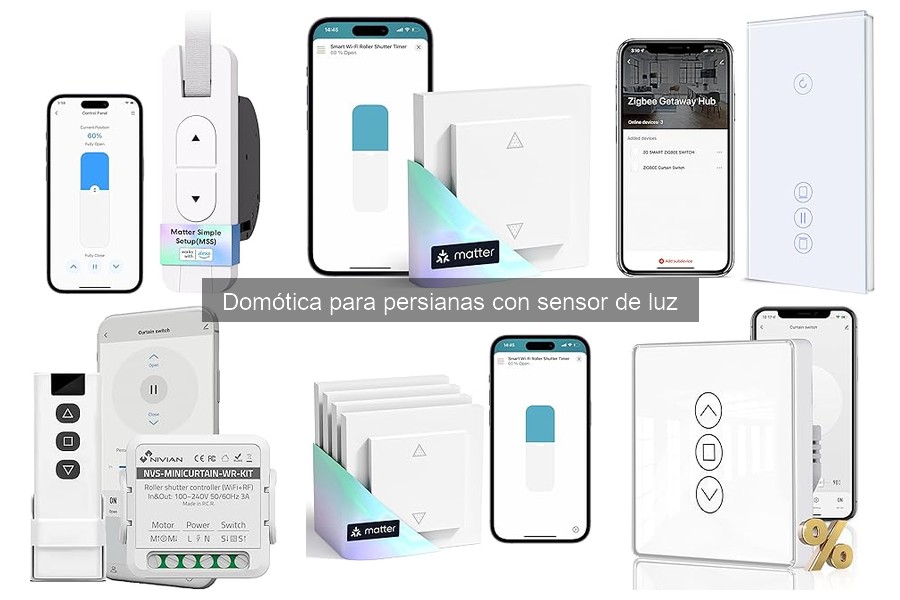 Comparativa de las Mejores Persianas con Sensor de Luz