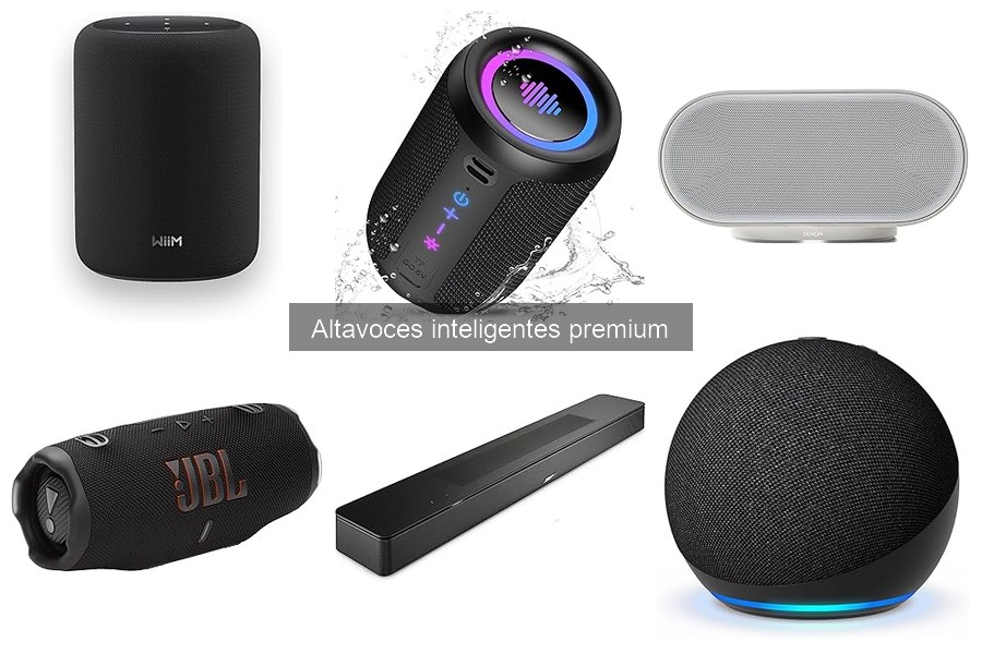 Comparativa de los mejores altavoces inteligentes premium