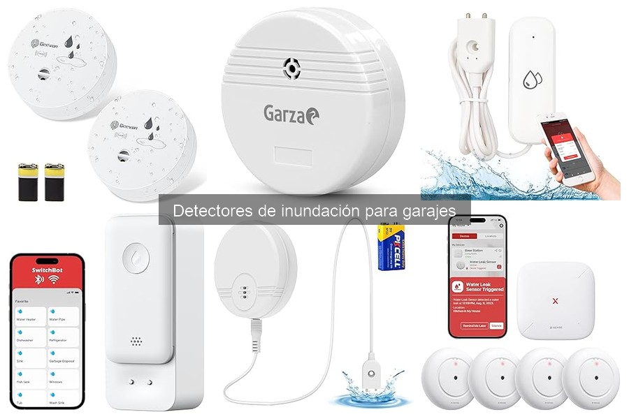 Comparativa de los Mejores Detectores de Inundación para Garajes
