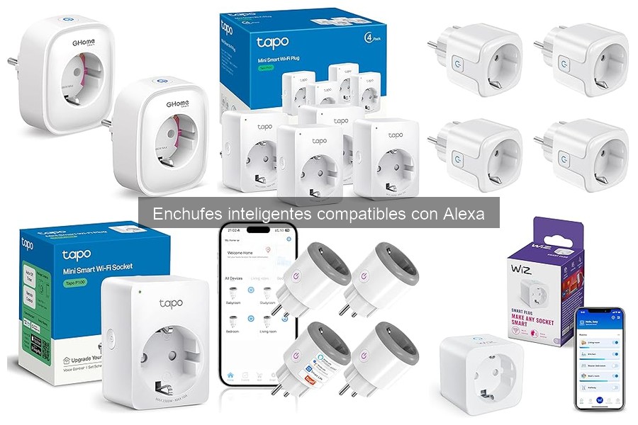 Comparativa de los mejores enchufes inteligentes compatibles con Alexa