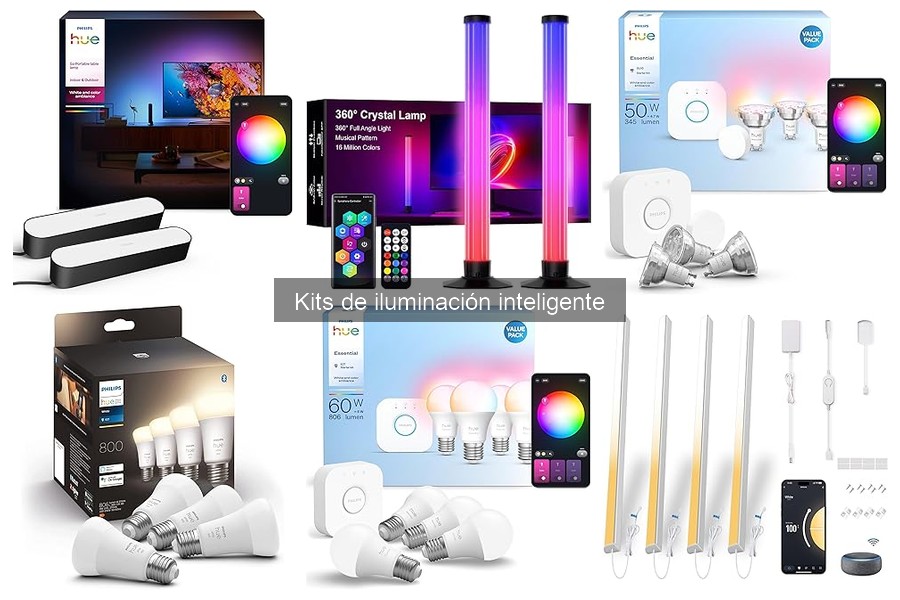 Comparativa de los Mejores Kits de Iluminación Inteligente